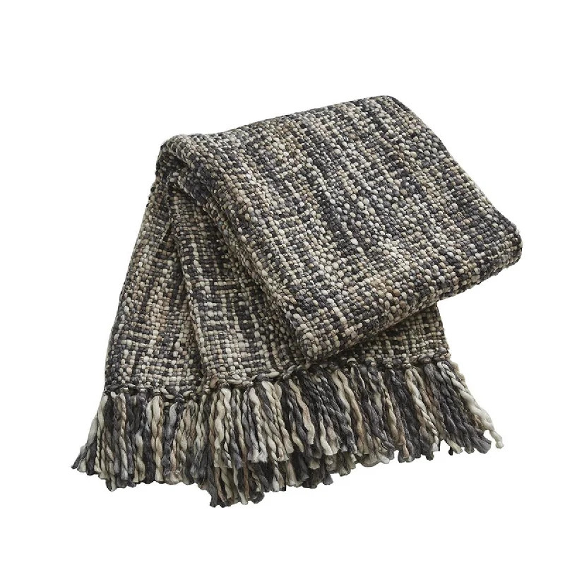 Chunny Throw - Natural & Slate Park Designs
