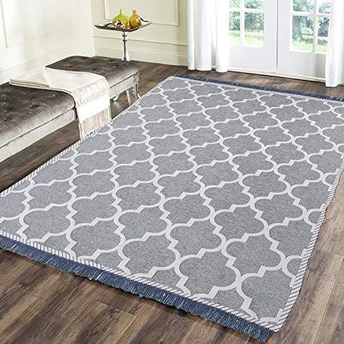 Braids Premium chennille Living Room Carpet,Area Rug,durries- 4.5 ft x 6 feet,Multicolor (Grey) Braids Premium chennille Living Room Carpet,Area Rug,durries- 4.5 ft x 6 feet,Multicolor (Grey)