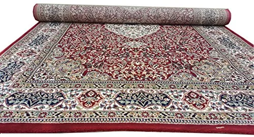Tauhid Carpet - The Art Of Weaving With Device Of Tc Persian Carpet (Maroon, Wool And Wool Blend, 3 X 5 Feet) Tauhid Carpet - The Art Of Weaving With Device Of Tc Persian Carpet (Maroon, Wool And Wool Blend, 3 X 5 Feet)